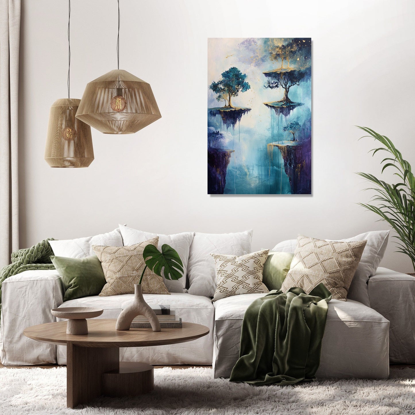 Floating Islands Canvas