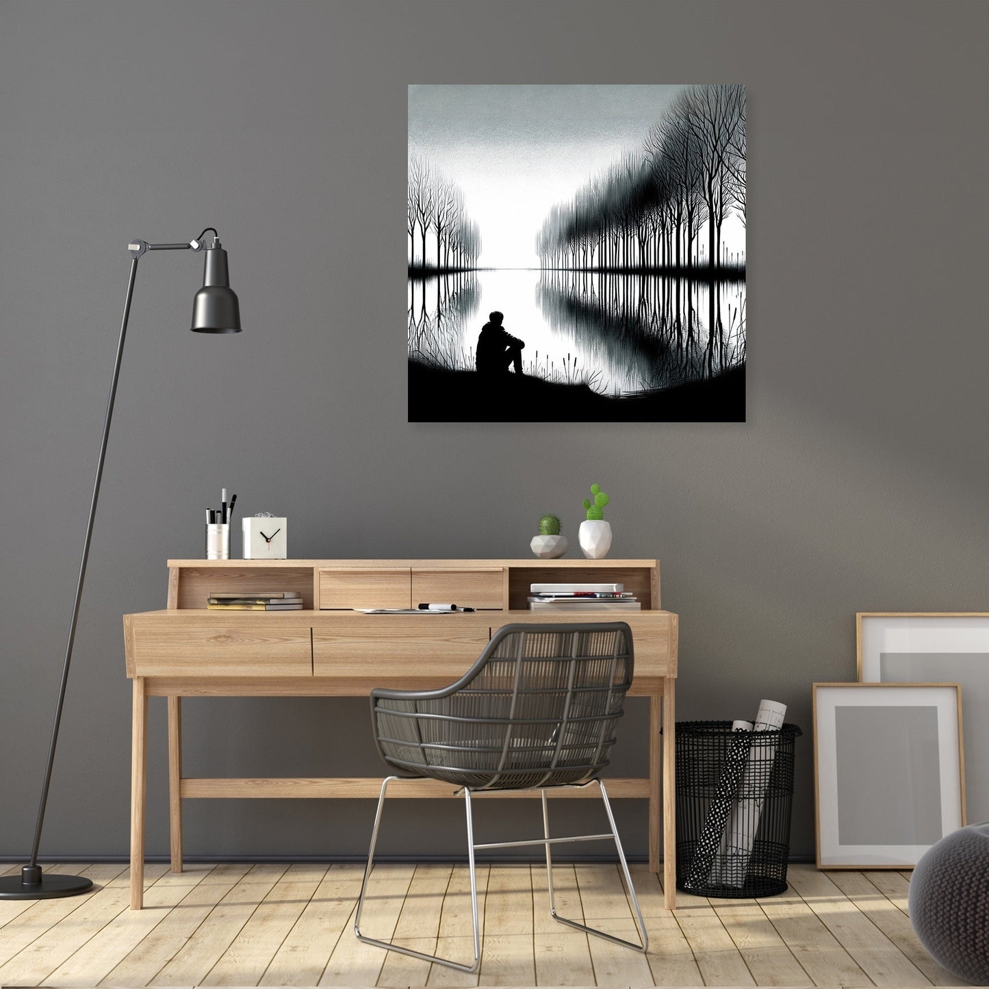 Reflections of Solitude Canvas