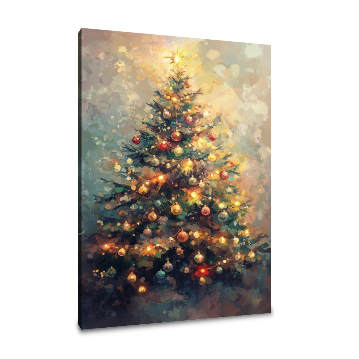 Festive Glow Canvas