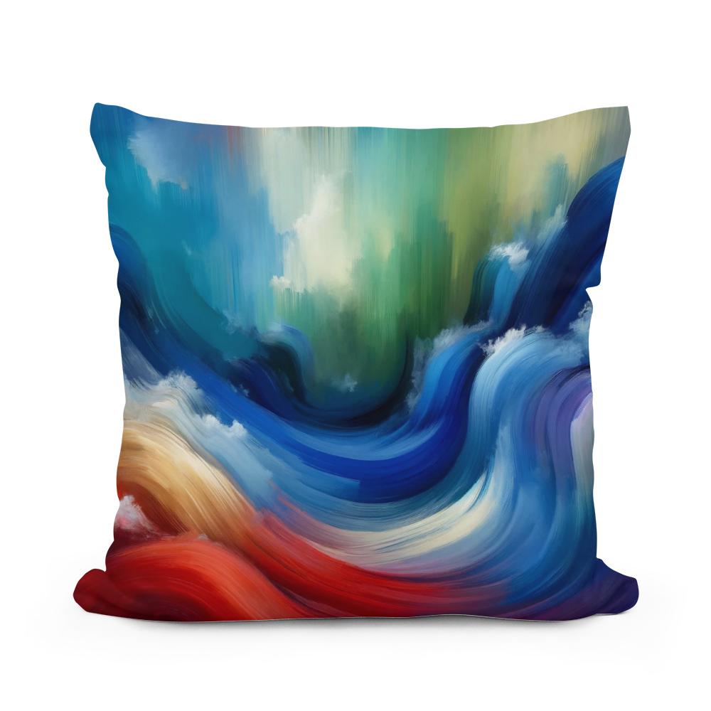 Bold Harmony Cotton Cushion
