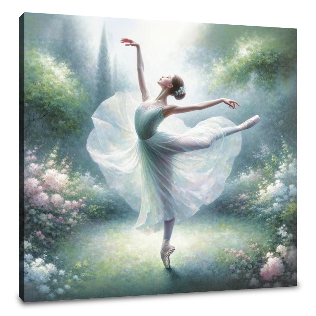 Graceful Arabesque Canvas