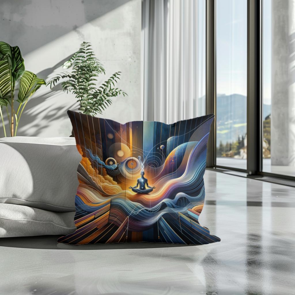 Mindful Modernity Cotton Cushion