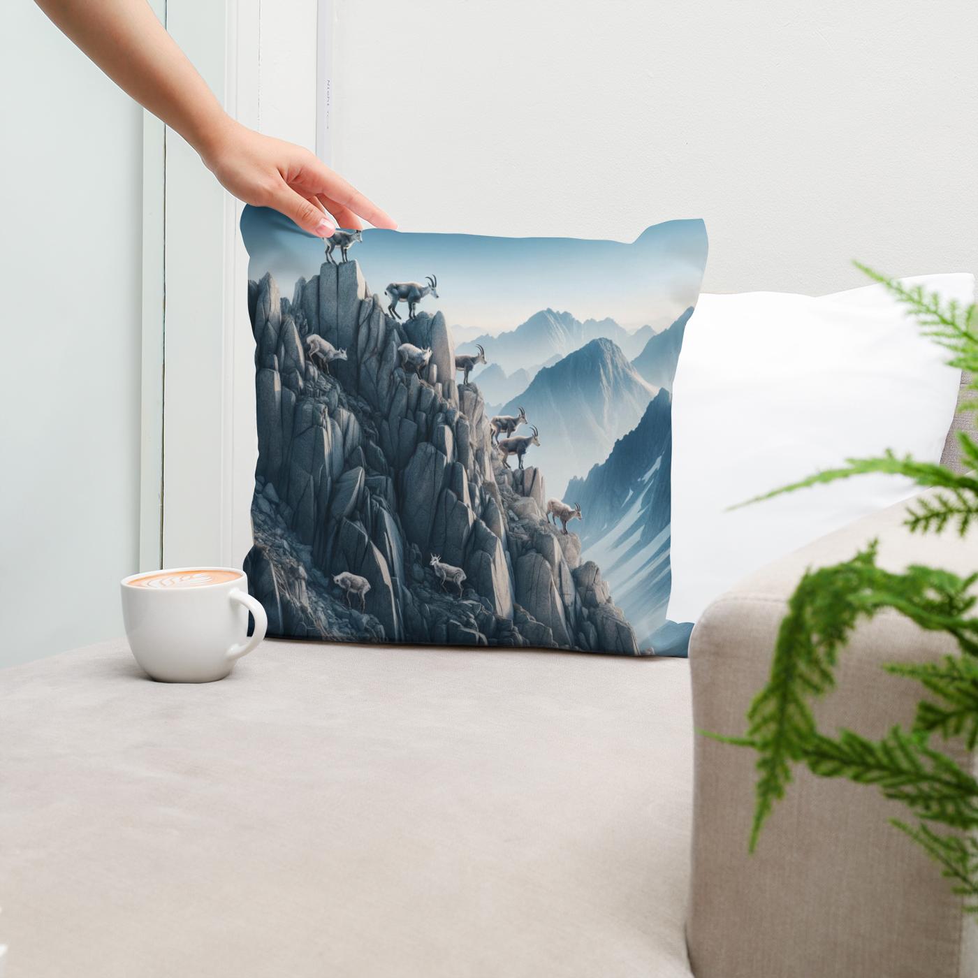 Alpine Majesty Cotton Cushion