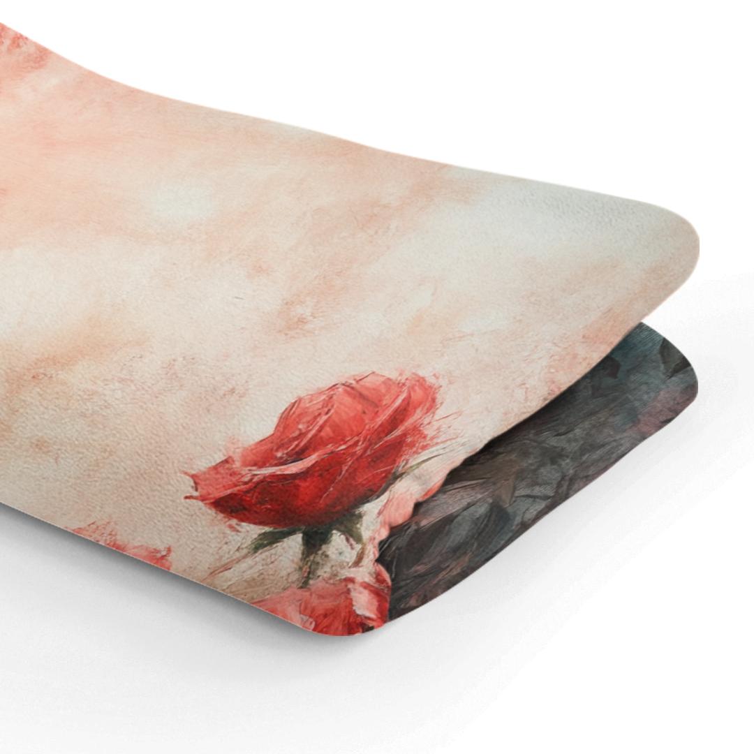 Crimson Rose Reverie Blanket