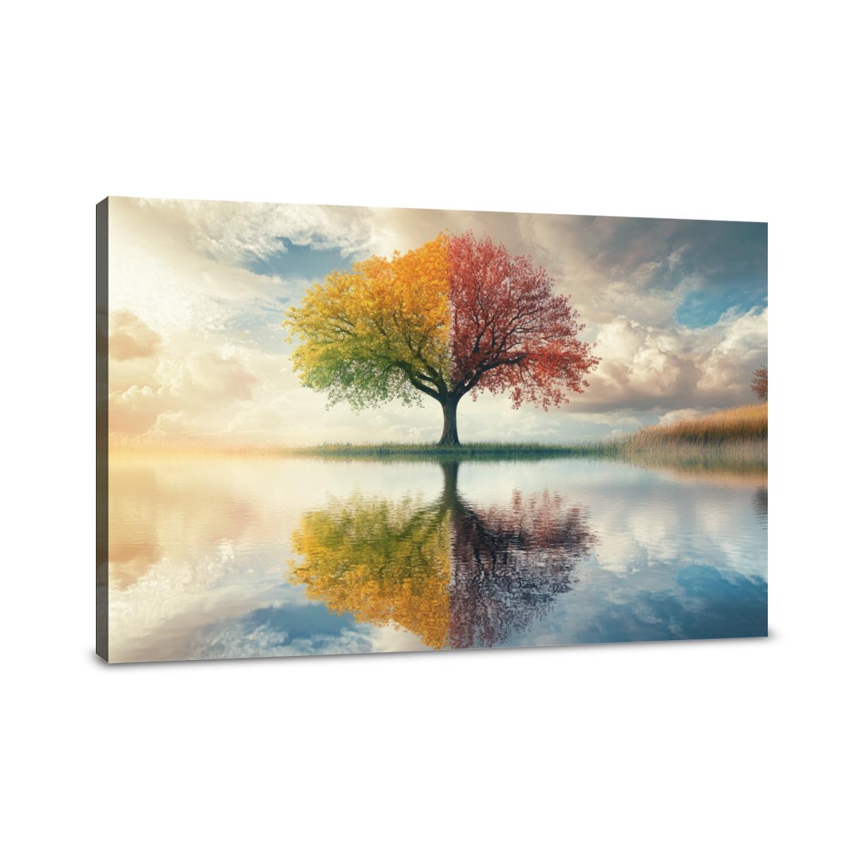 The Changing Seasons Canvas