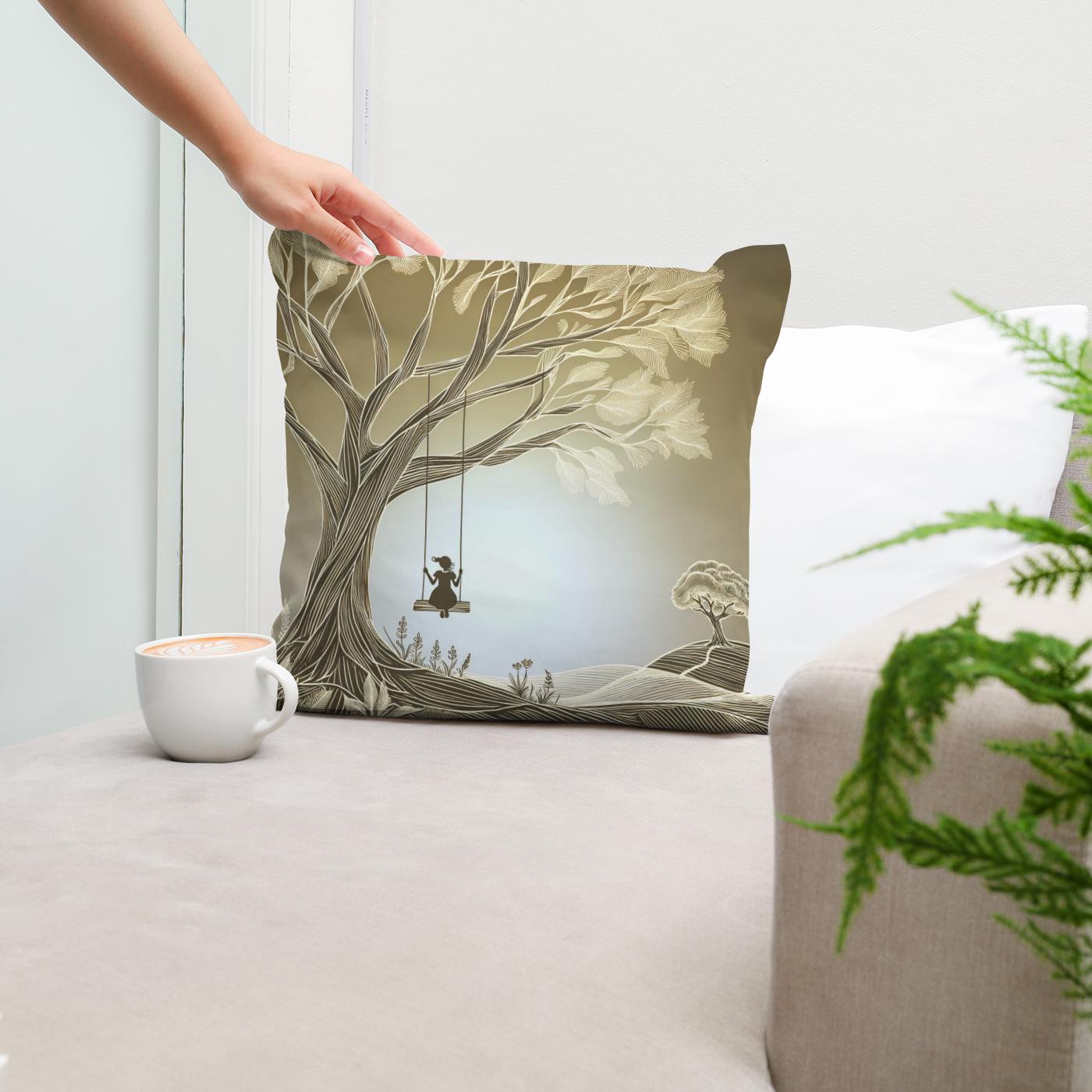 Twilight Serenity Cotton Cushion