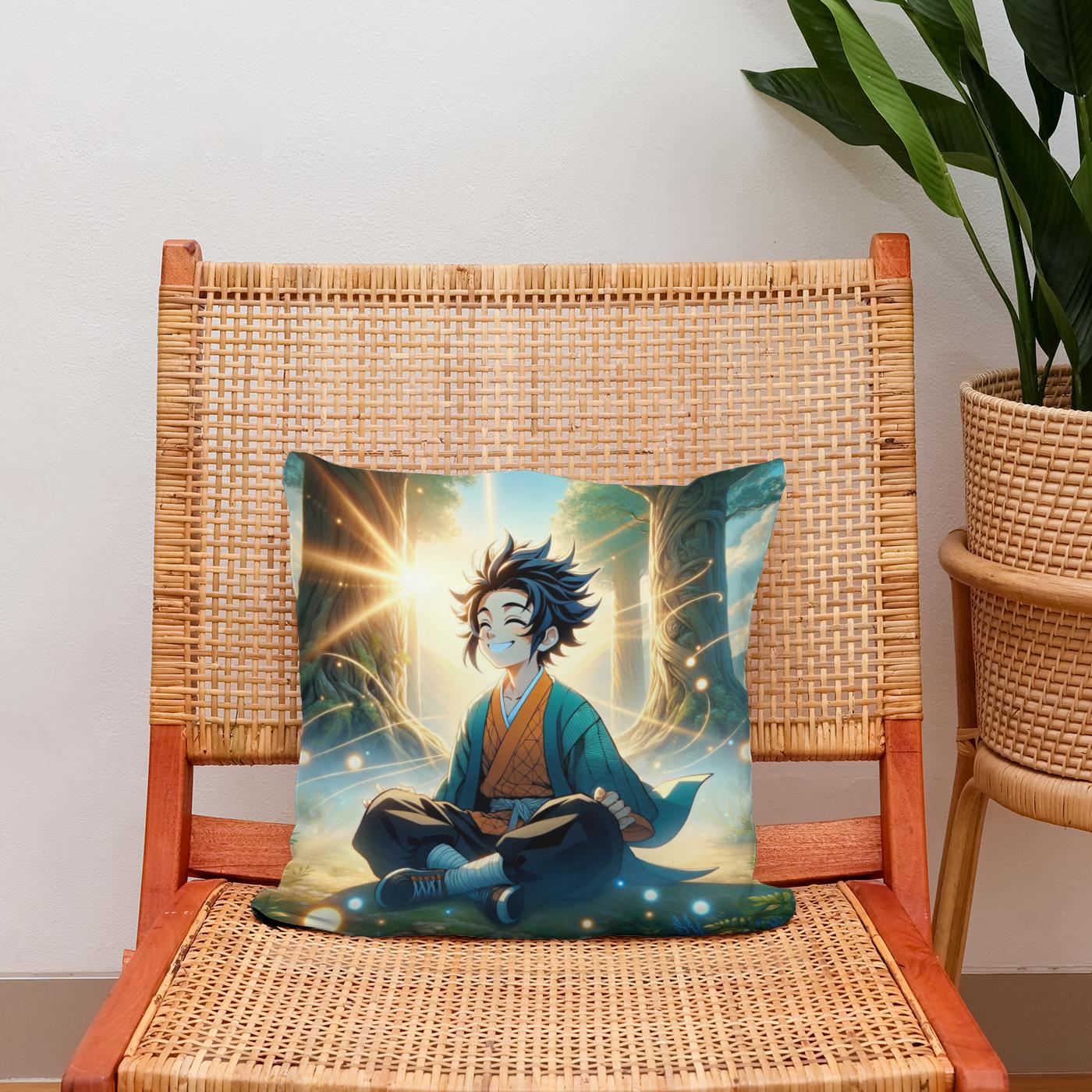 Dawn Warrior Cotton Cushion