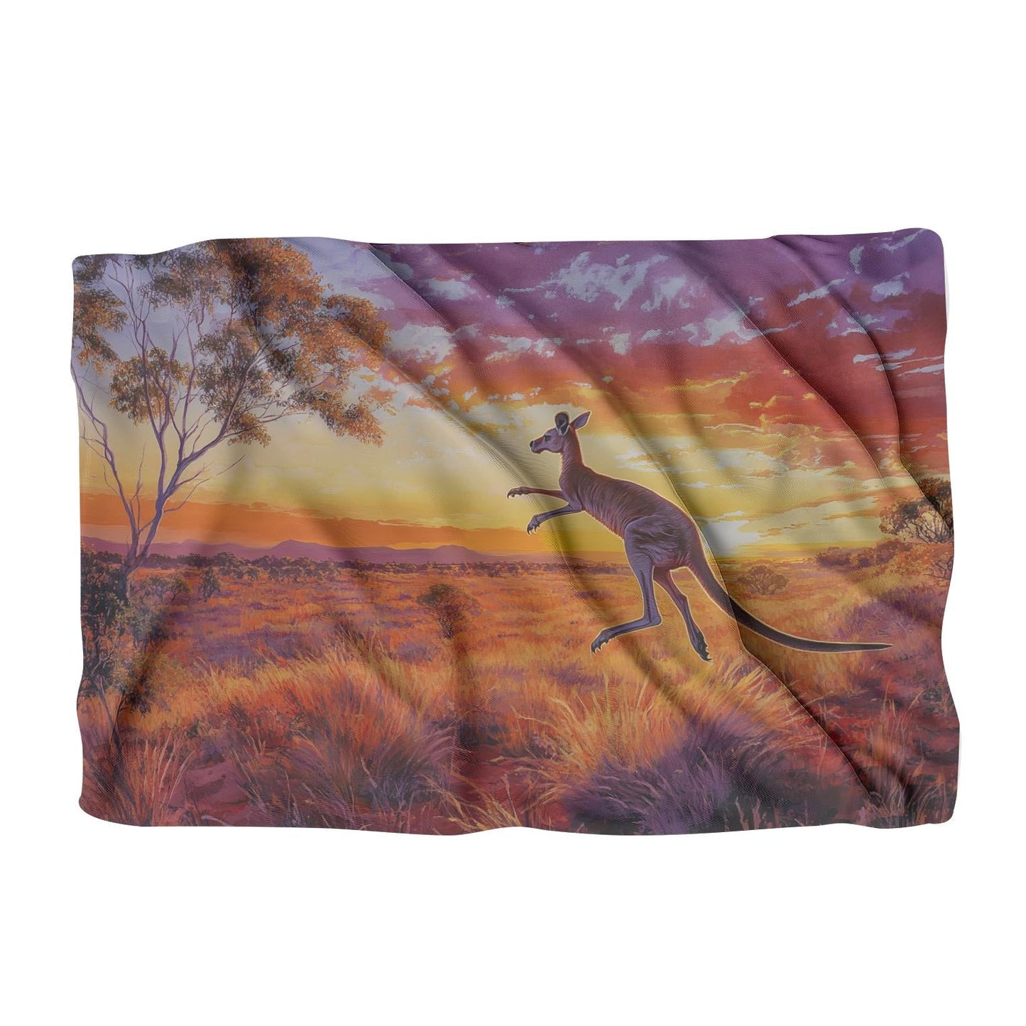 Outback Sunset Blanket