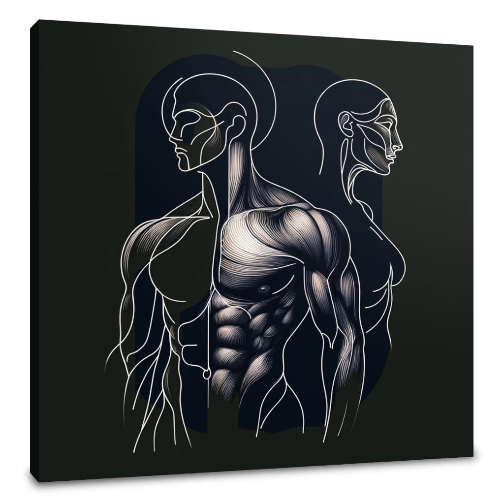 Elegance in Strength Canvas