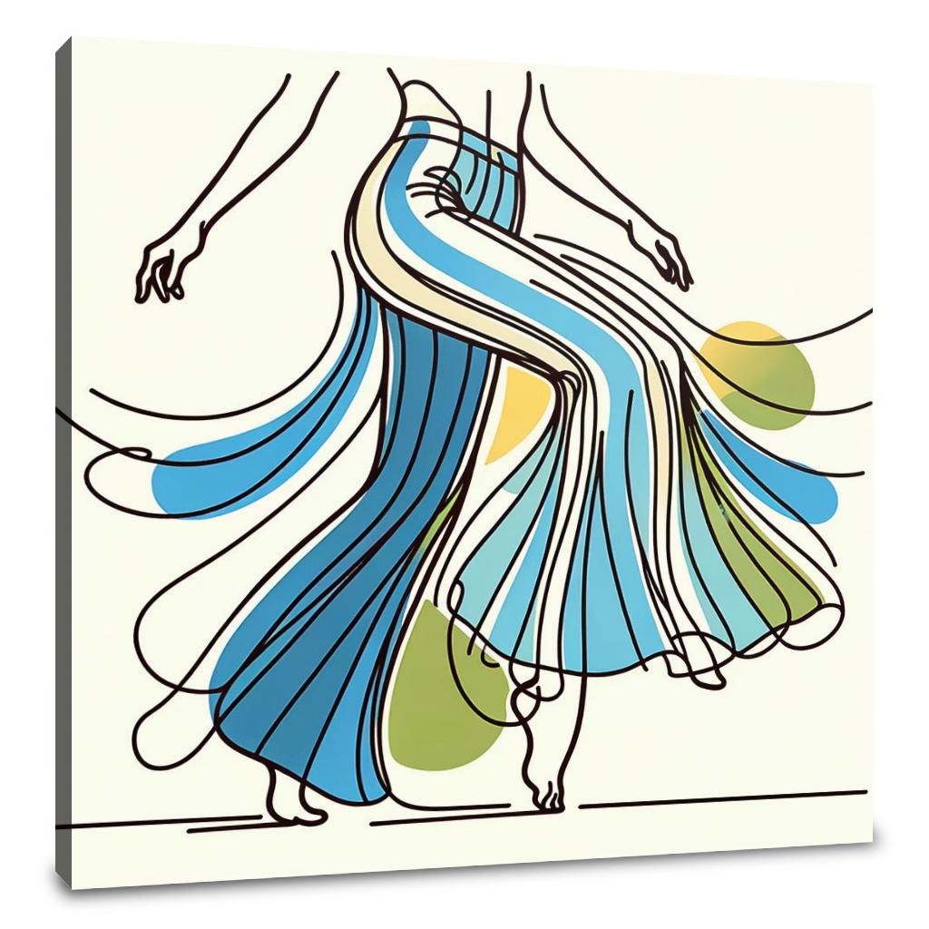 Groovy Dance Canvas