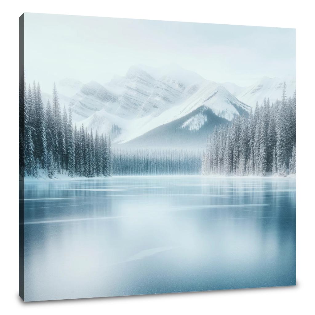 Winter Lake Canvas