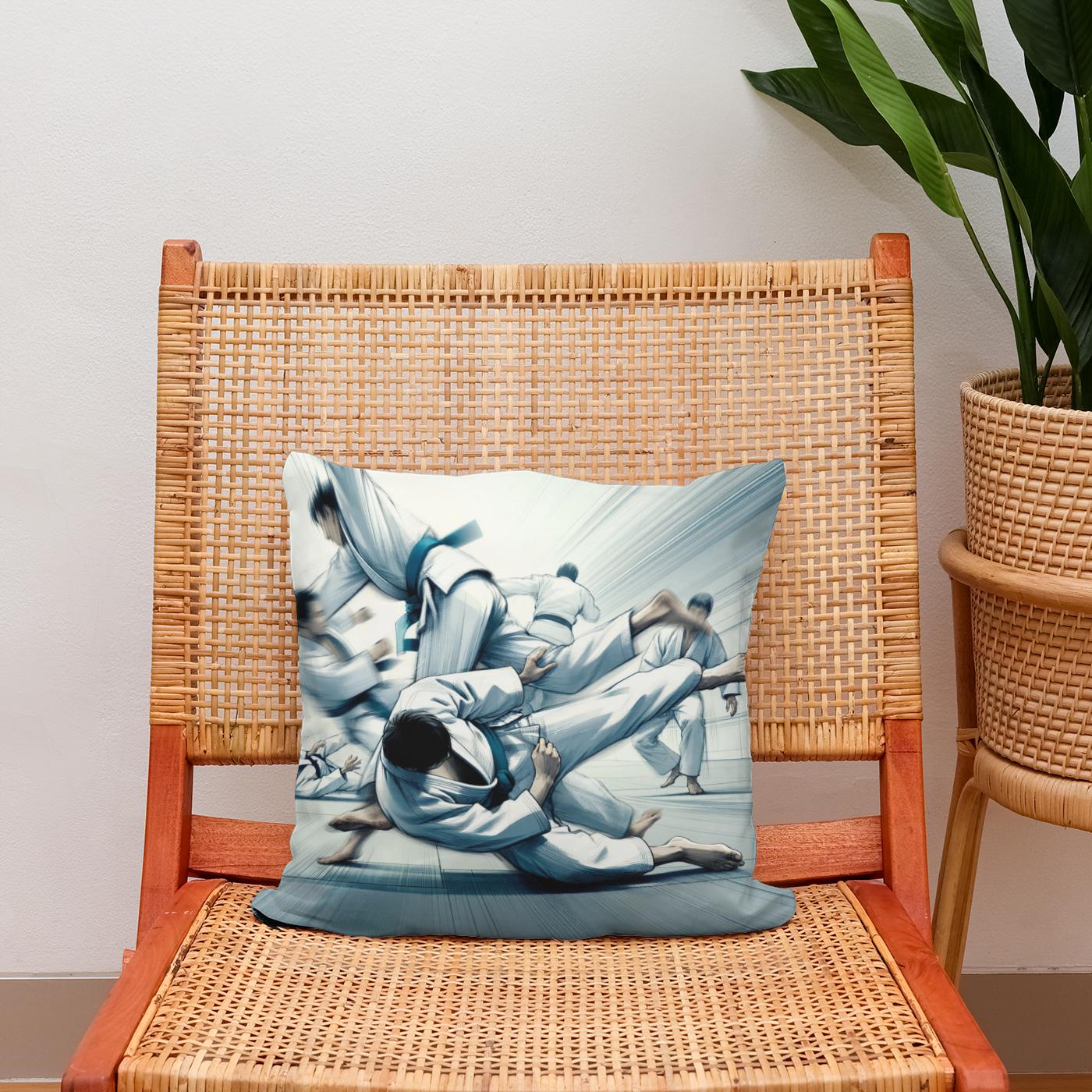 Judo Motion Cotton Cushion