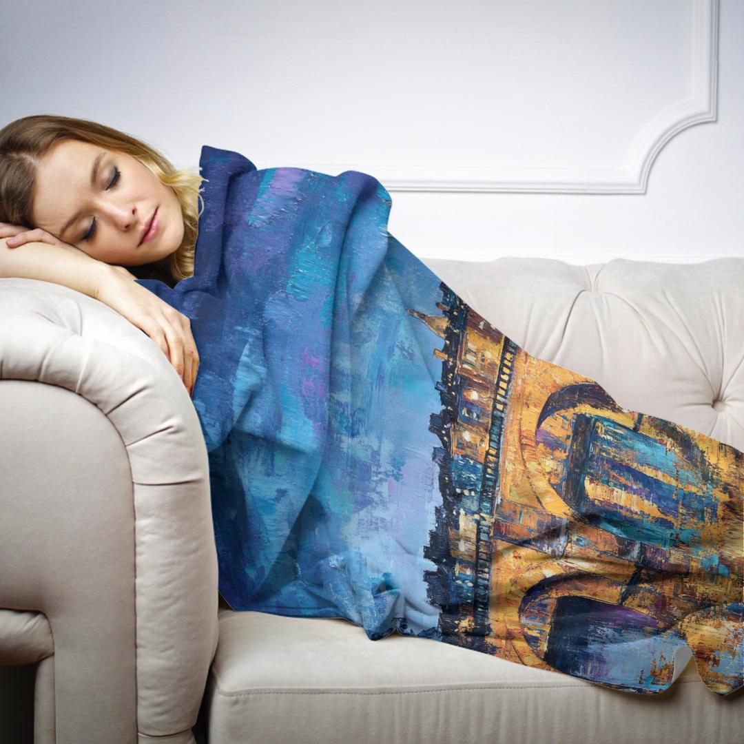 Pont Neuf Night Blanket