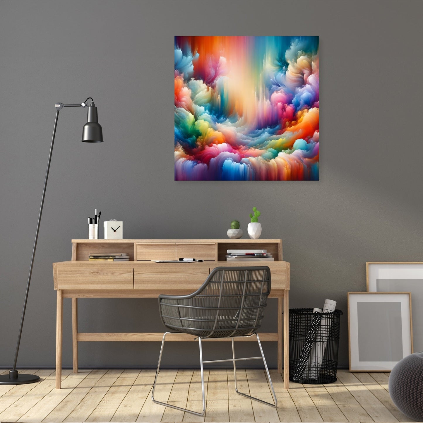 Colorful Silence Canvas