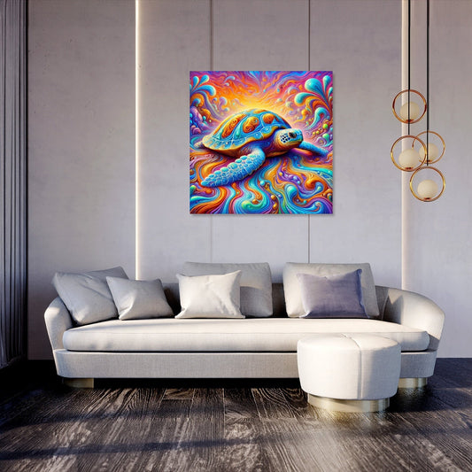 Dreamscape Turtle Canvas