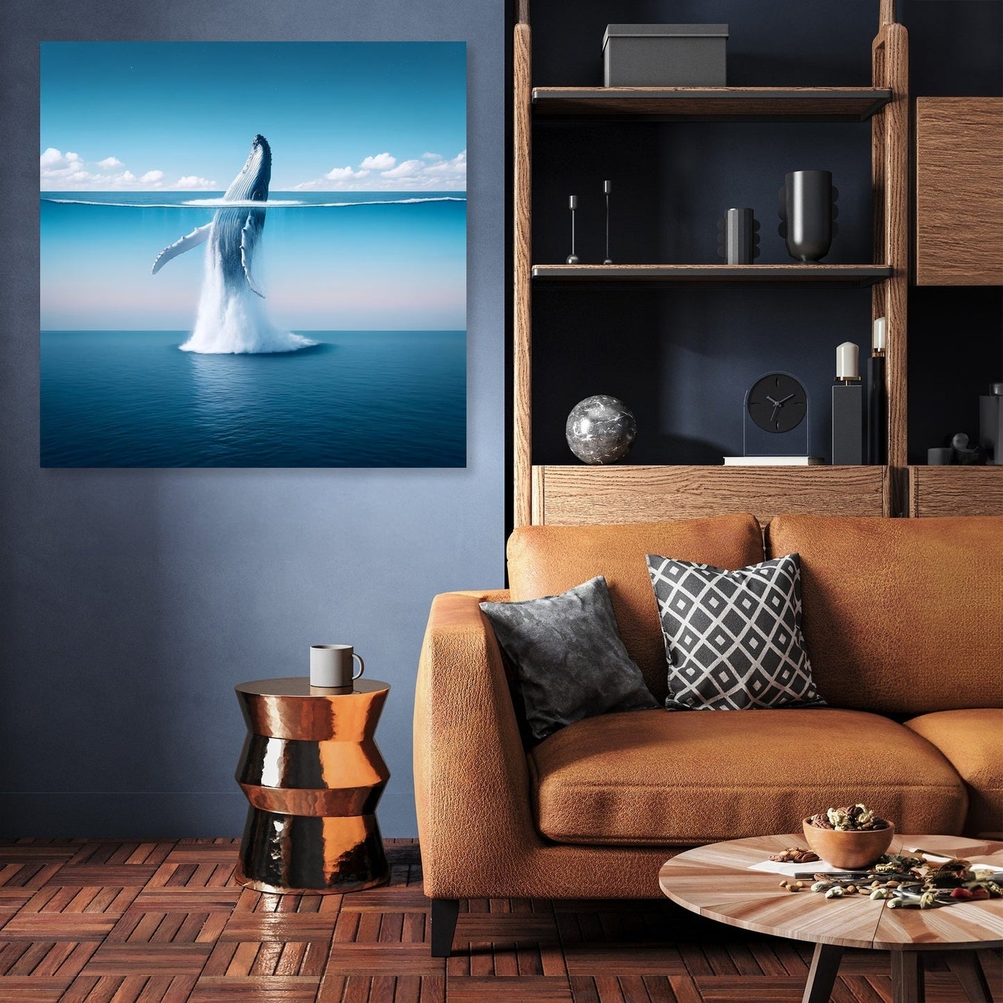 Skyward Ocean Canvas