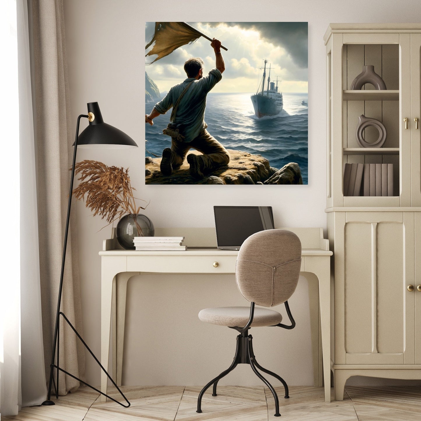 The Long-awaited Rescue Canvas