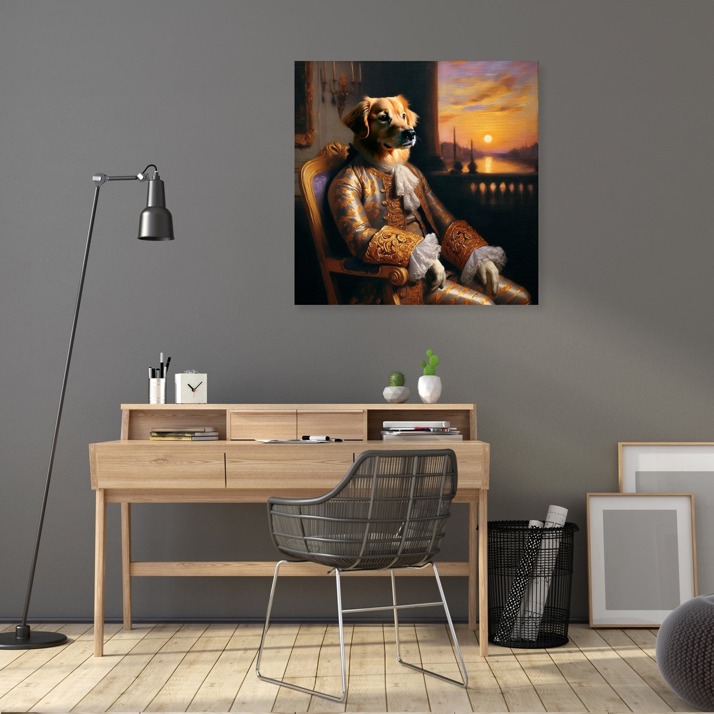 Regal Retriever Royalty Canvas
