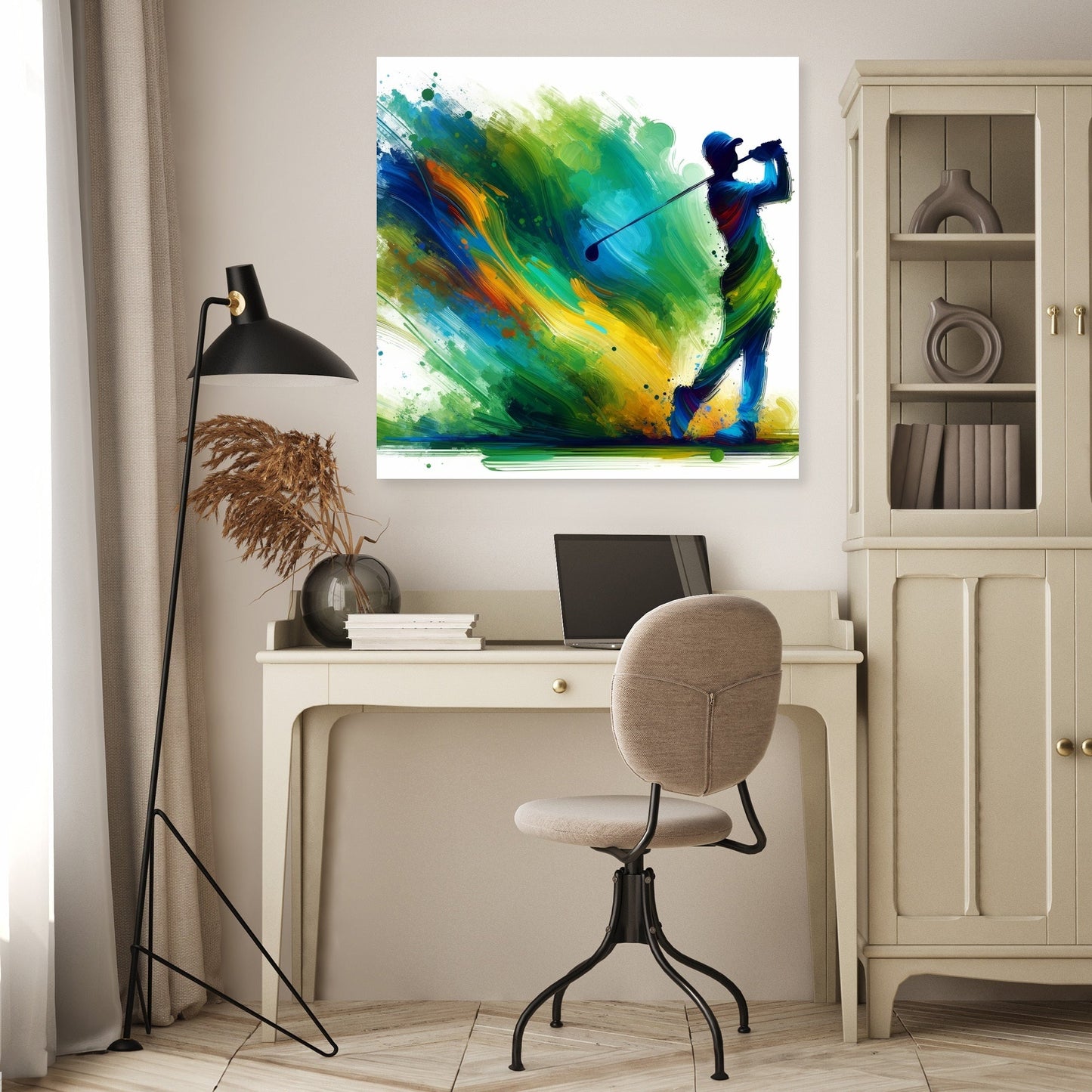 Graceful Swing Canvas
