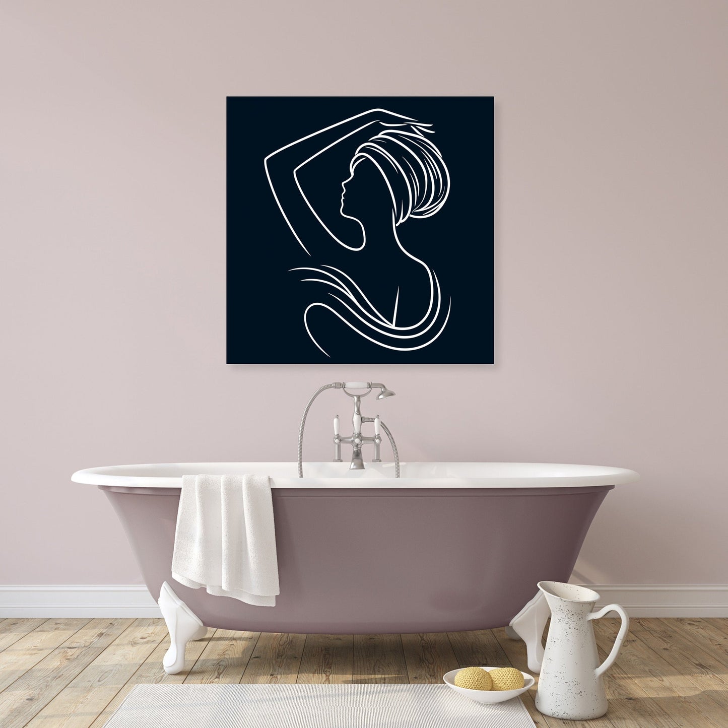 Towel Turban Grace Canvas