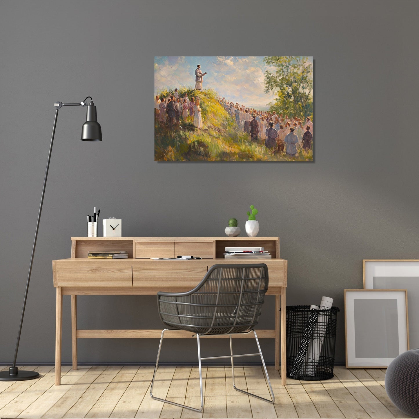 Saint David’s Uplifted Canvas
