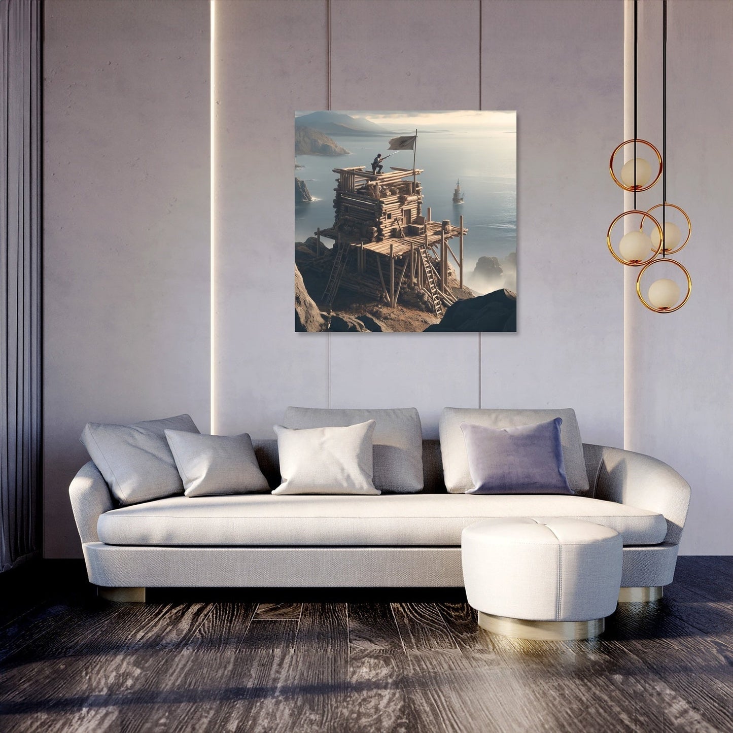 Fortress of Vigilance Canvas