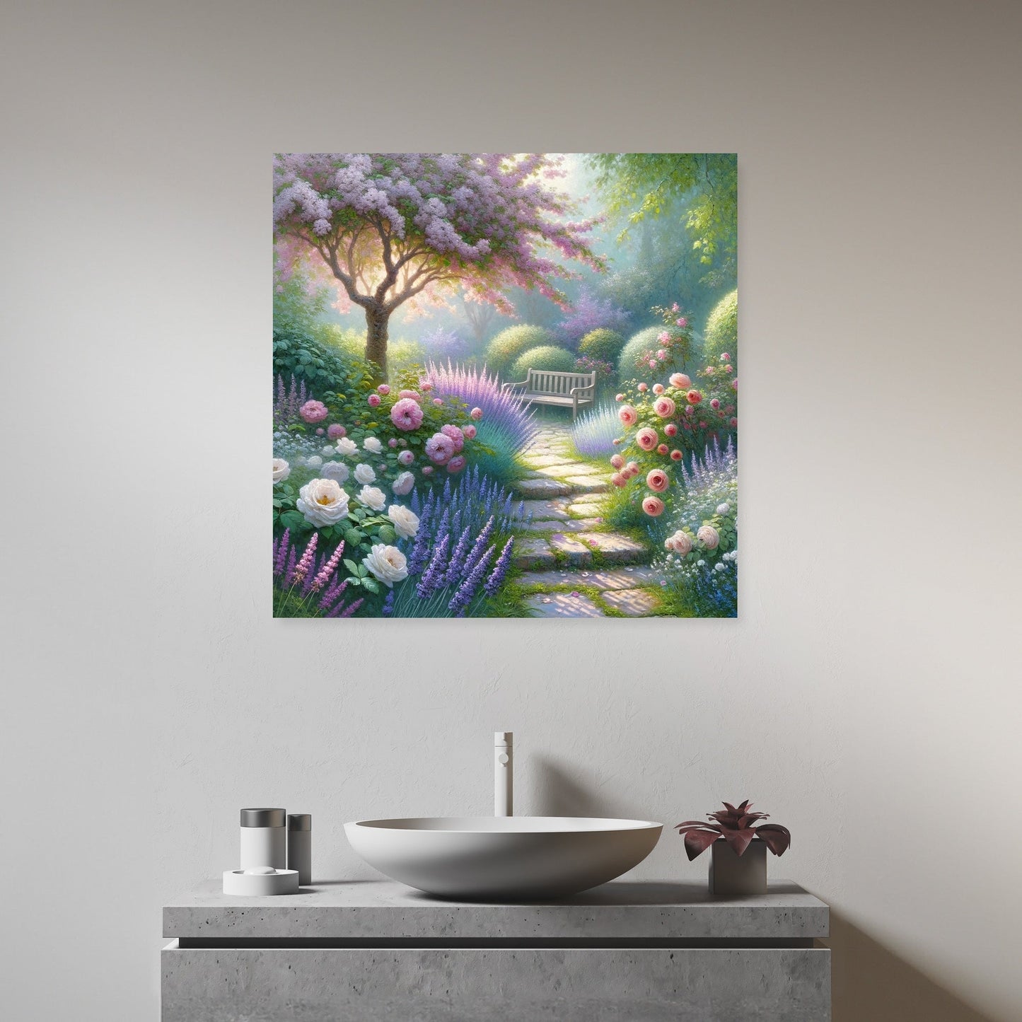 Tranquil Garden Canvas
