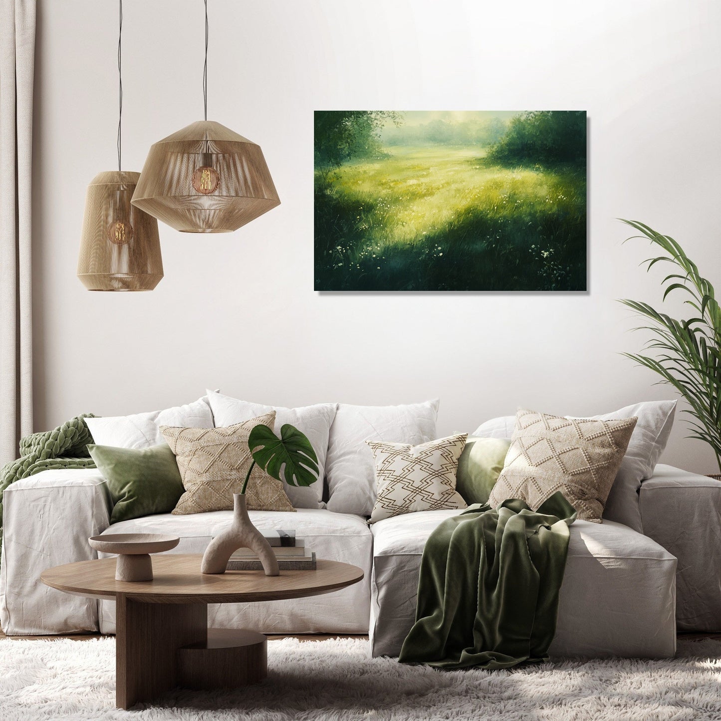 Sunlit Reflections Canvas