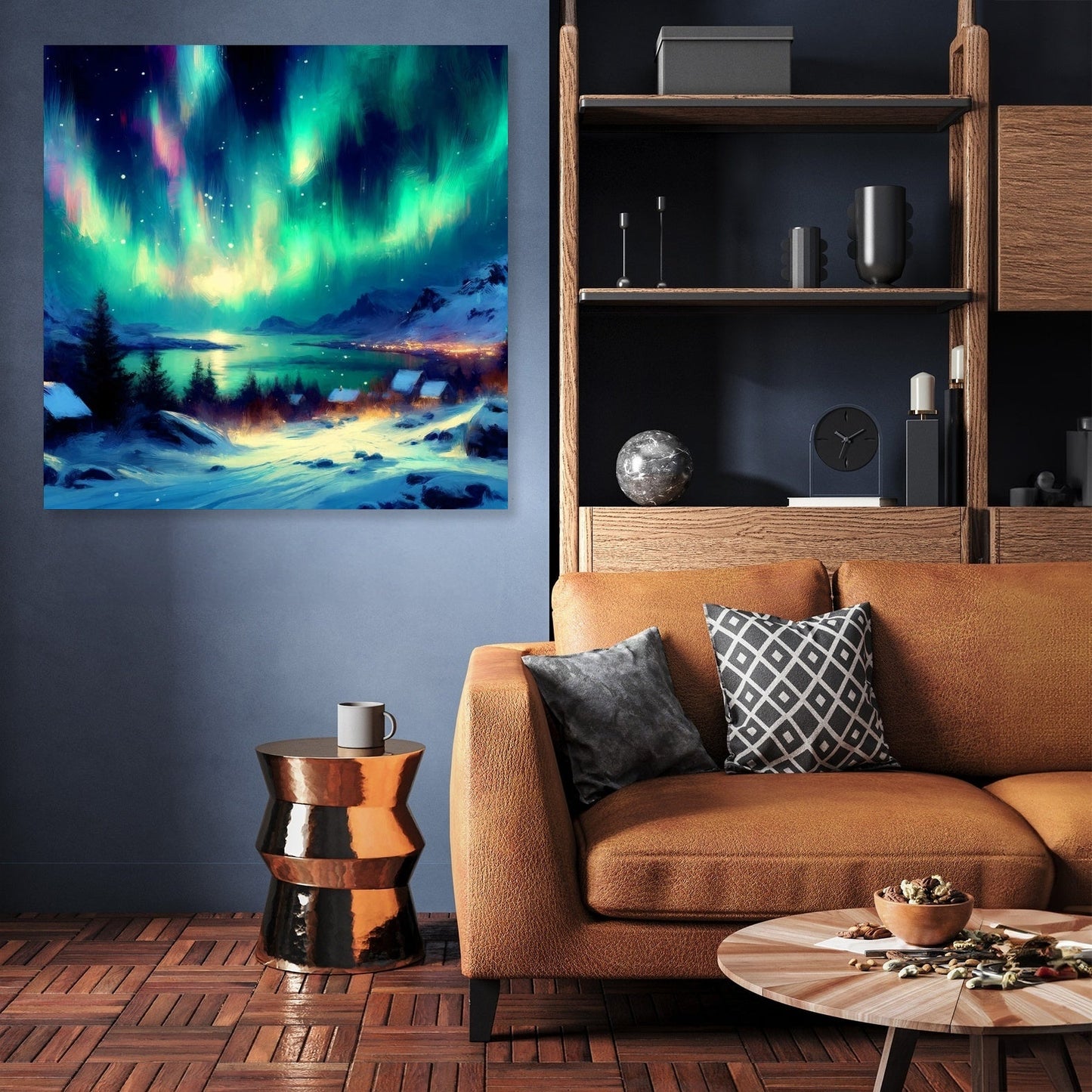 Northern Lights Magic Canvas