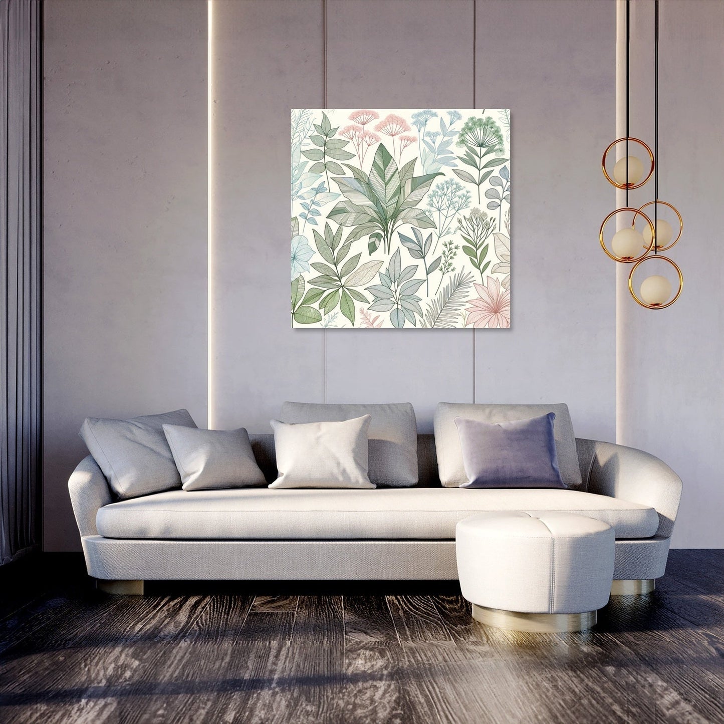Serene Botanicals Canvas