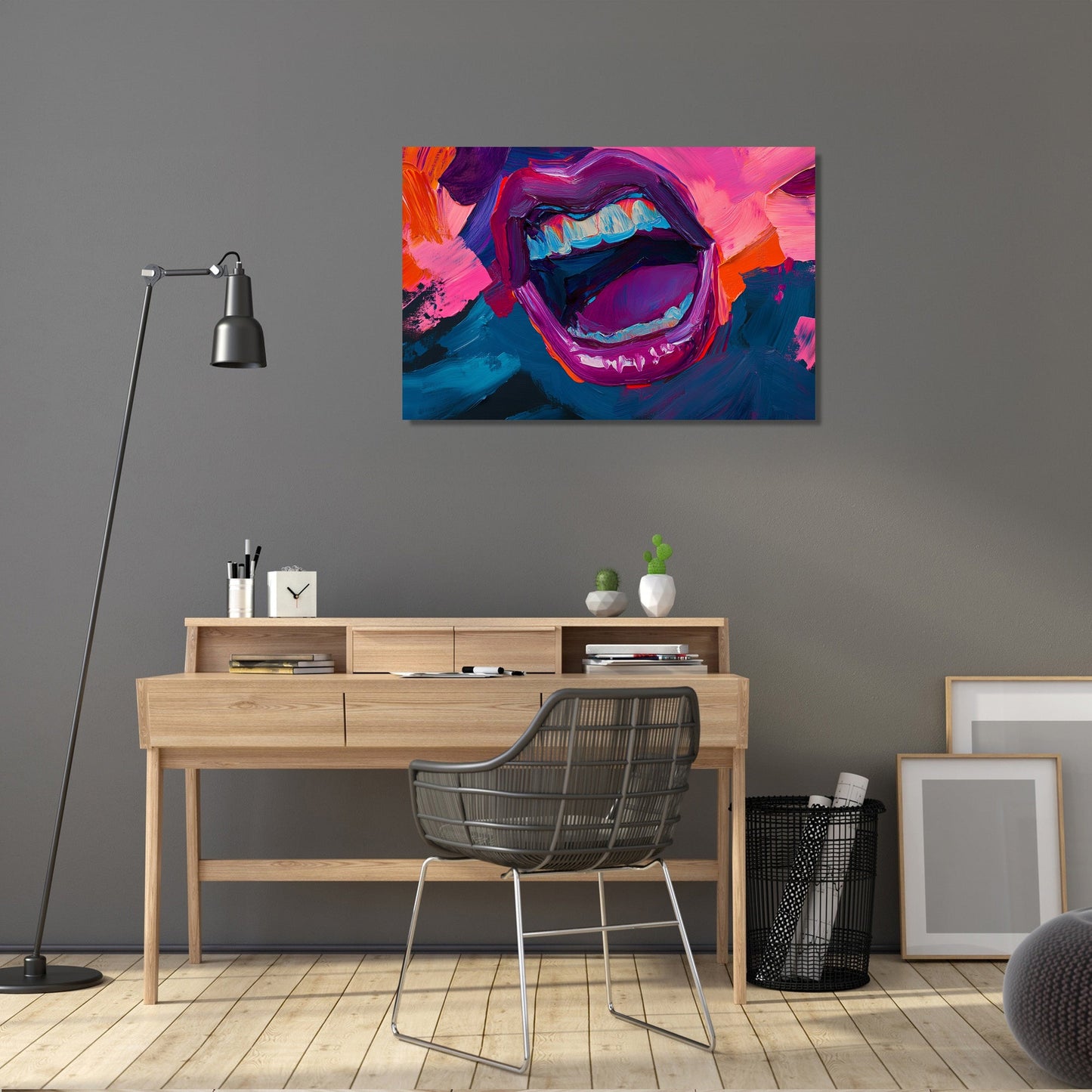 Silent Scream Canvas