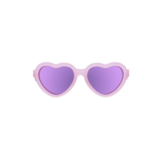 Babiators Polarised Heart Sunglasses - Frosted Pink