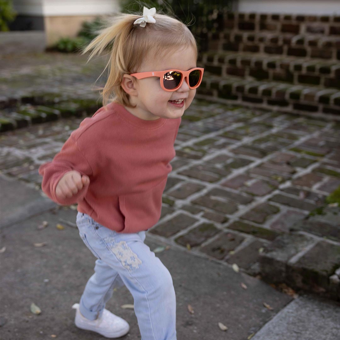 Babiators Polarised Navigator Sunglasses - Perfectly Papaya