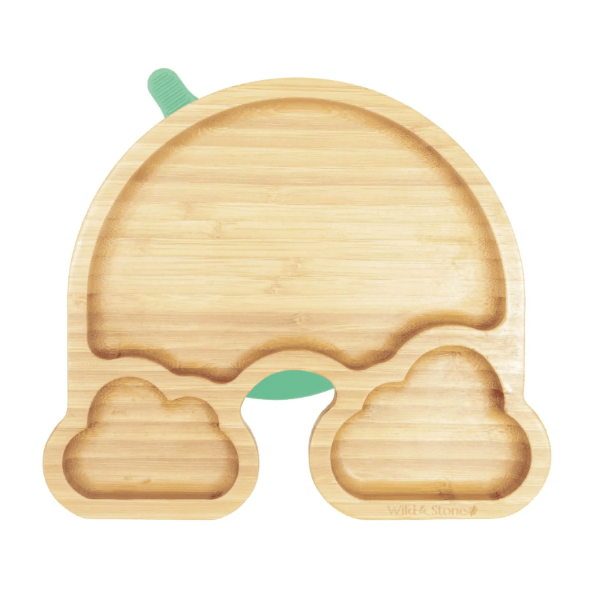 Baby Bamboo Weaning Suction Plate