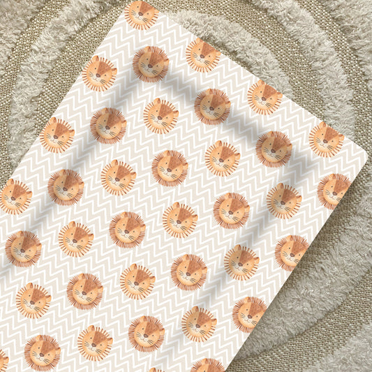 Standard Changing Mat - Leo Lion Print