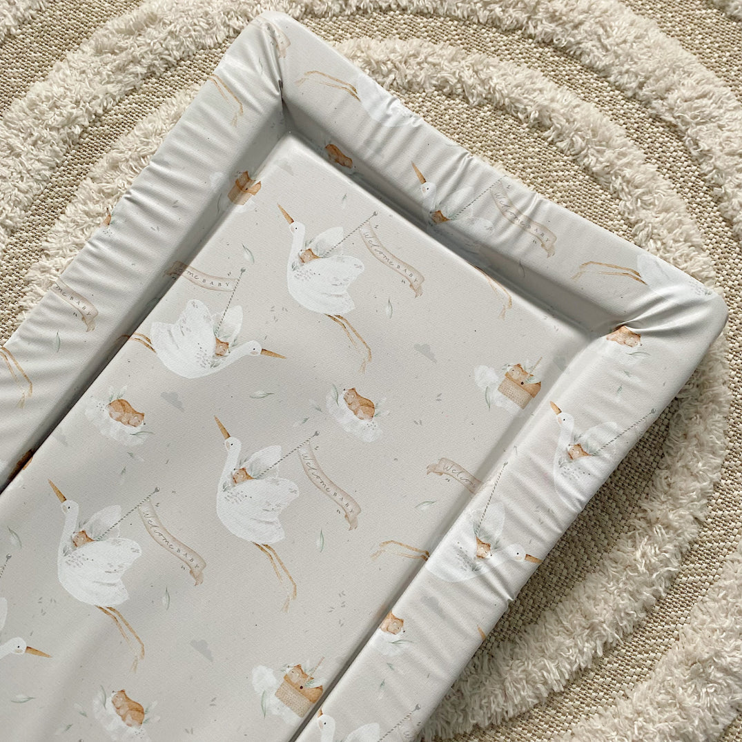 Standard Changing Mat - Welcome Baby Unisex Print