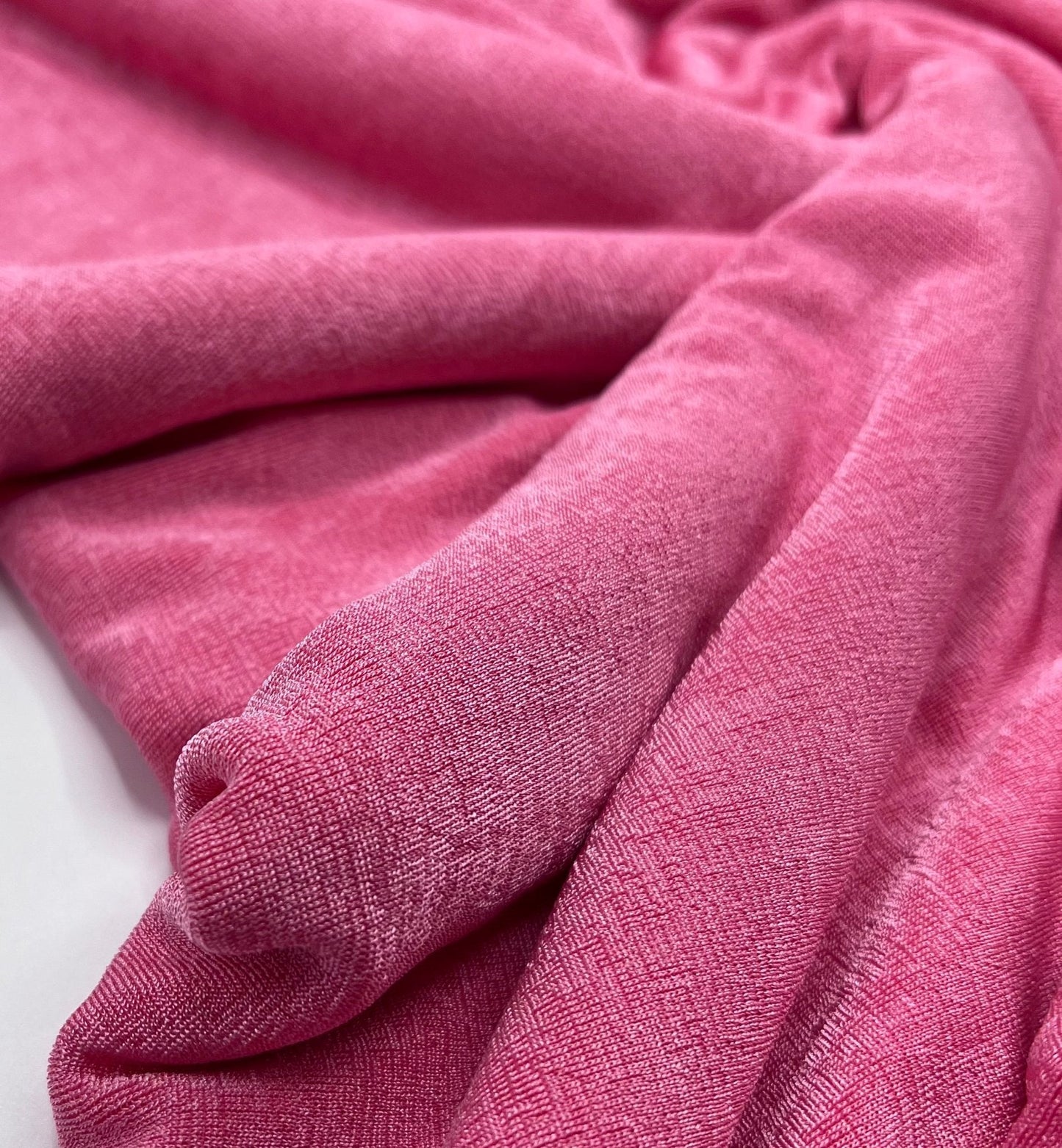 Baby Pink Acetate Slinky 4 Way Stretch Fabric