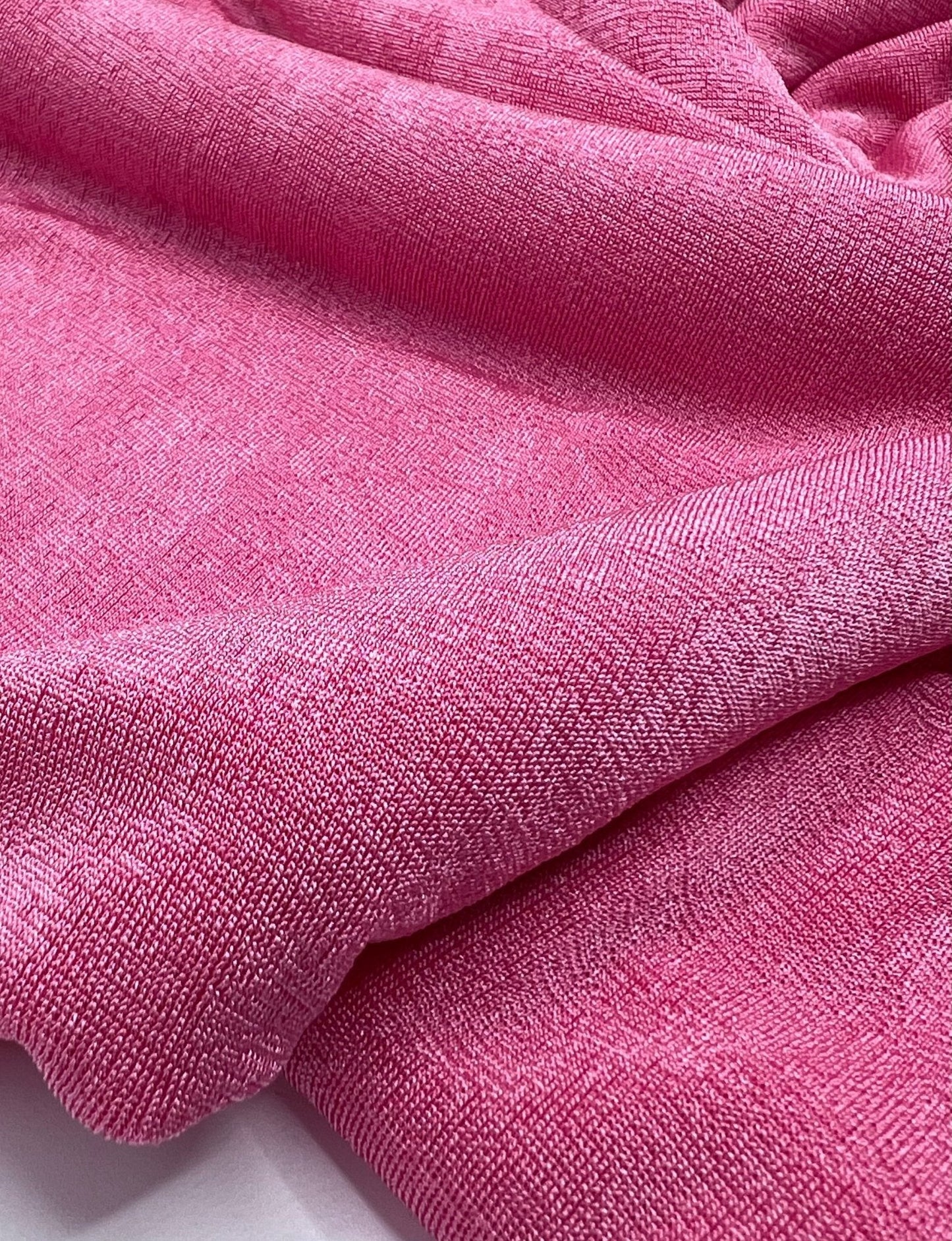 Baby Pink Acetate Slinky 4 Way Stretch Fabric