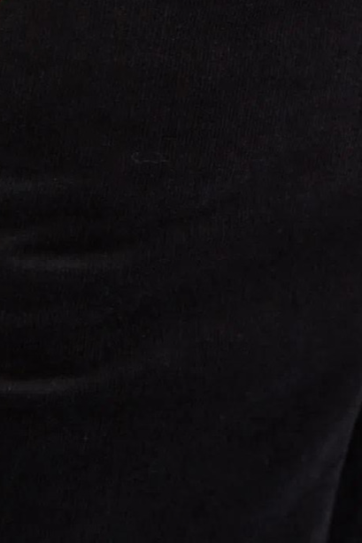 Tim Baby Cord Straight Cut Trousers - Black