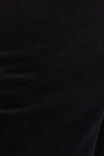 Balthazar Babycord Midi Pencil Skirt - Black