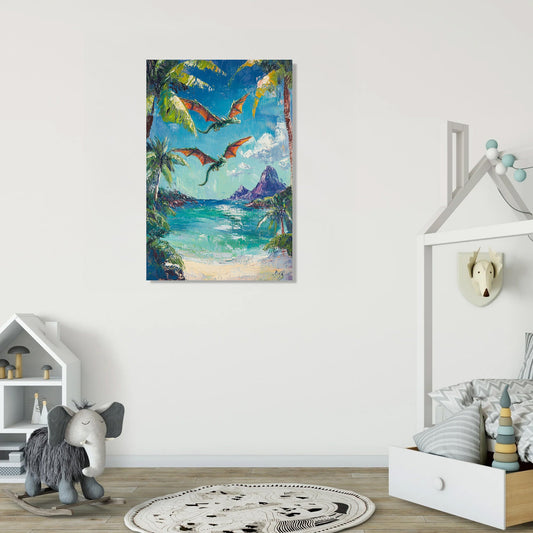 Dragon Island Flight Canvas