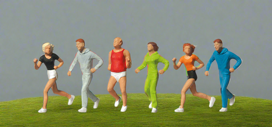 Joggers Terrarium Figurines - Terrarium Figures - 14078