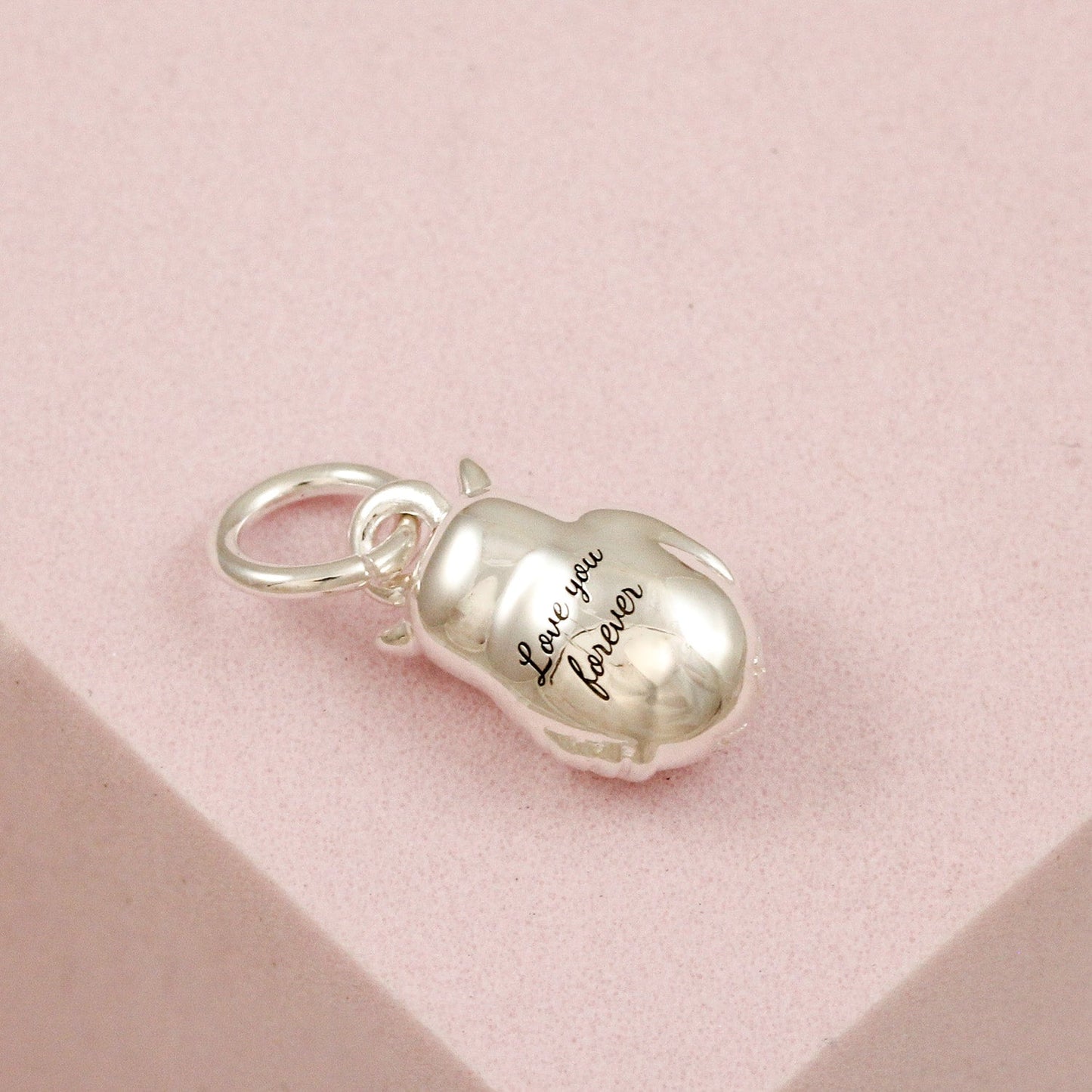 Owl Personalised Silver Charm