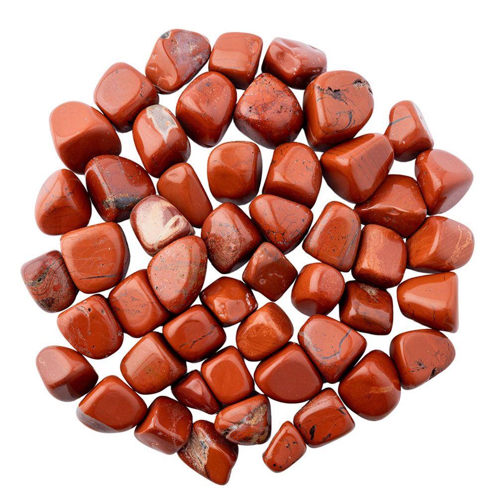 Red Jasper Tumbled Collectible Semi-Precious Gemstone