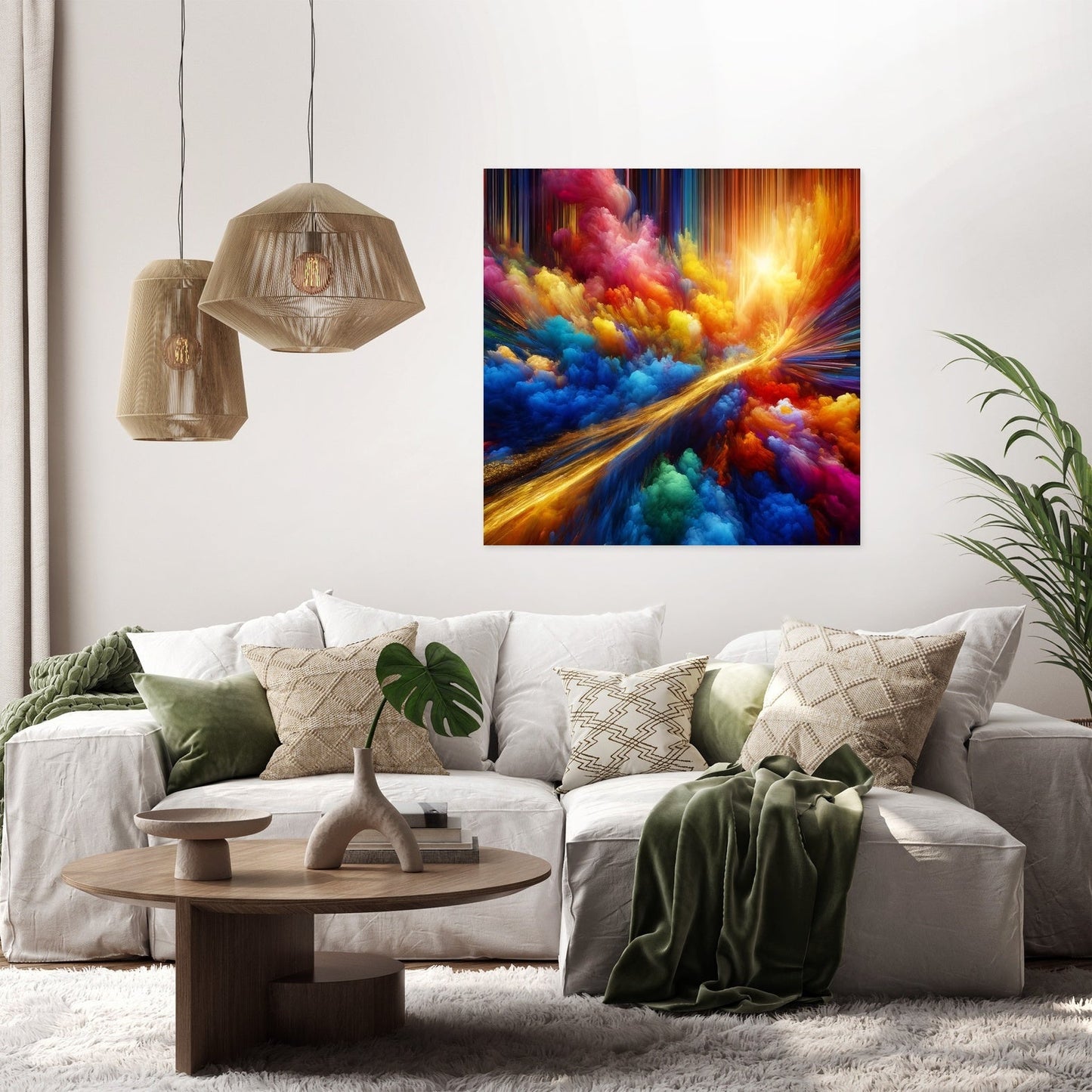 Vivid Essence Canvas