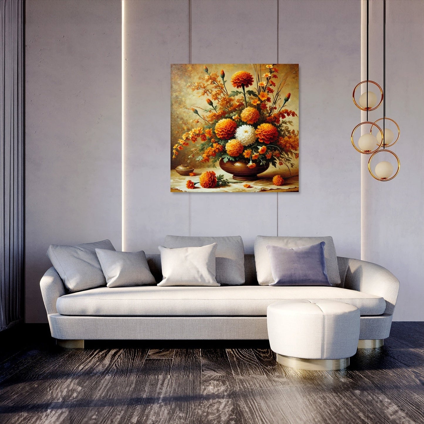 Timeless Ikebana Canvas