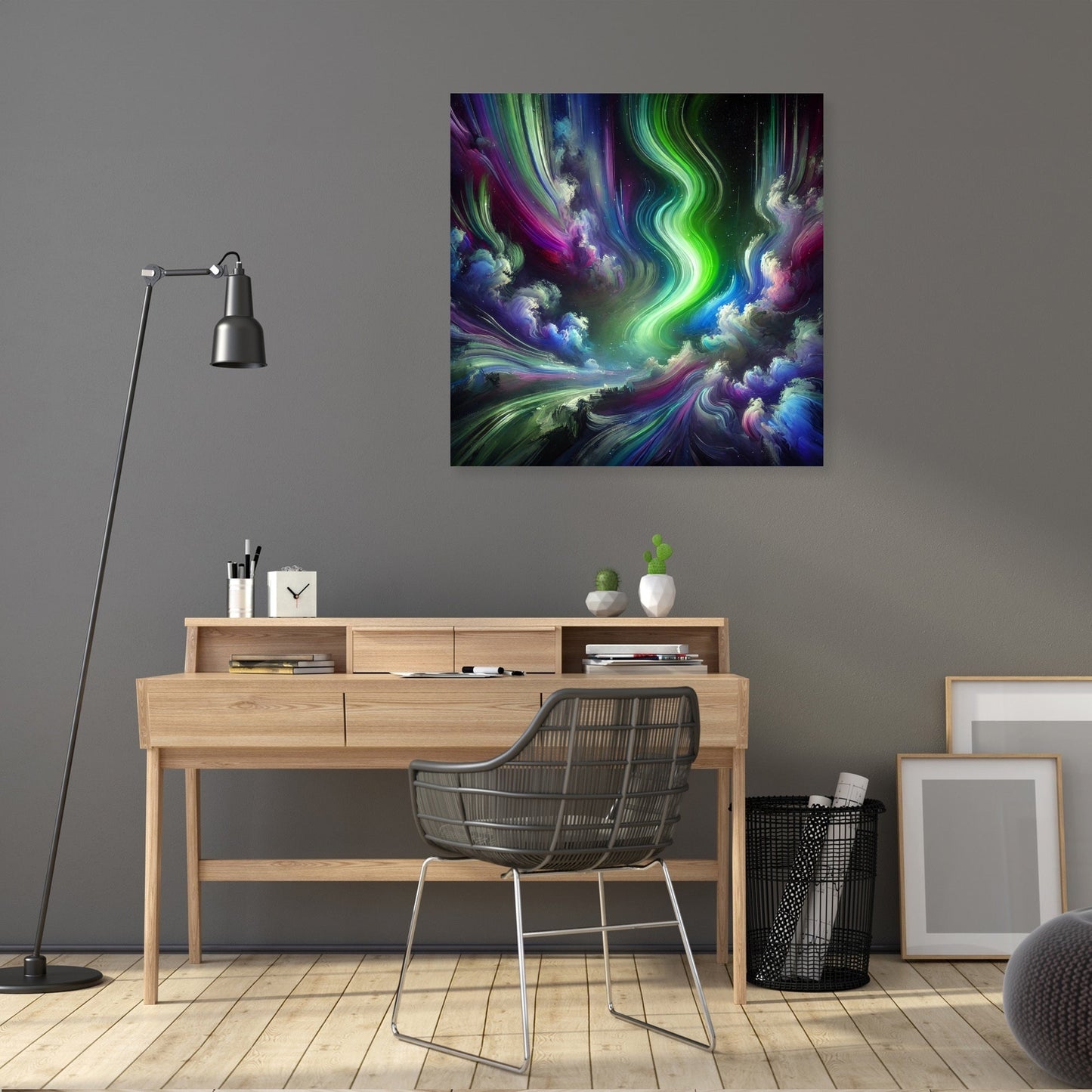 Dreamlike Northern Lights Canvas