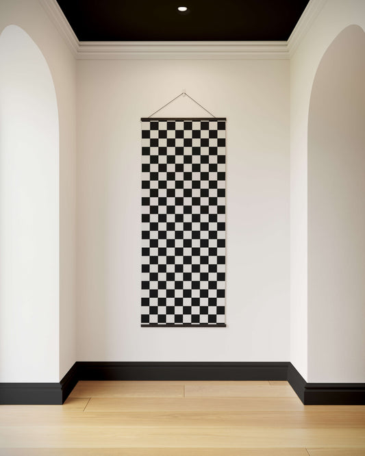 Chequerboard Pattern Tapestry