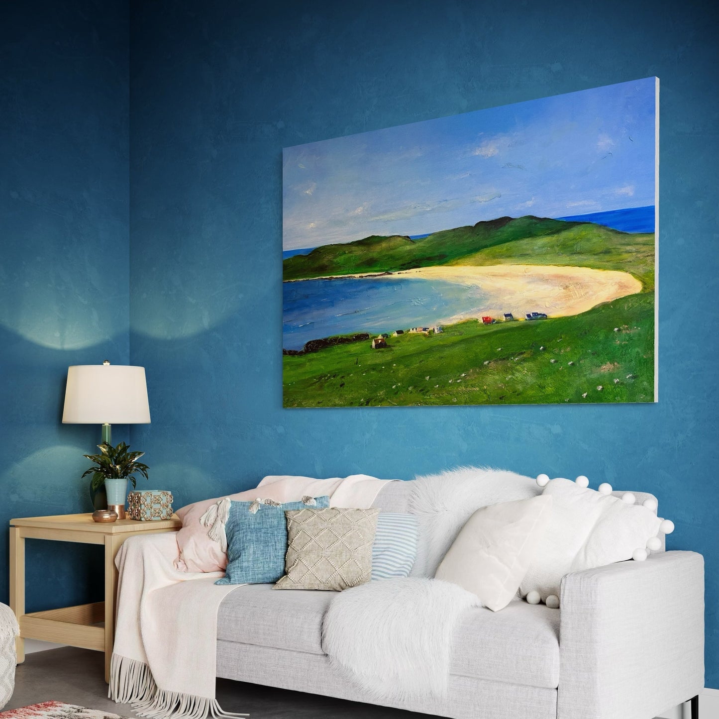 Balephuil Beach Tiree | Statement Interior Wall Art from Scotland