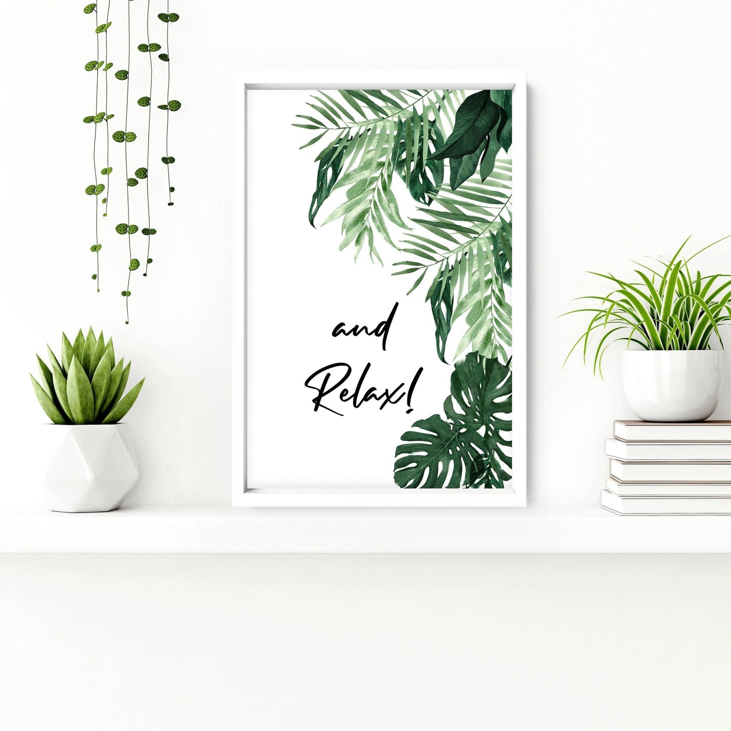 Art in bathroom | Set of 2 wall art prints